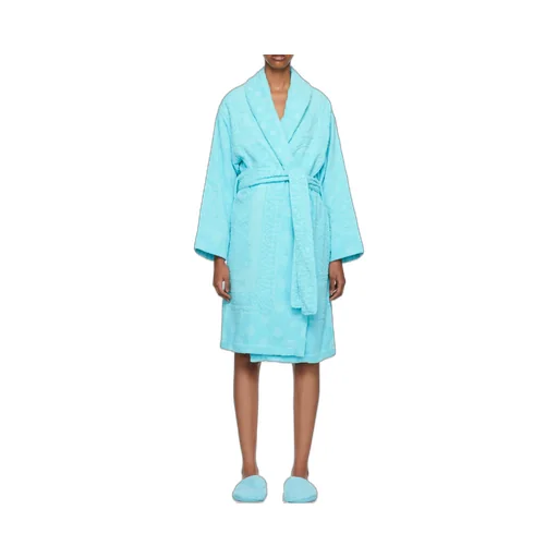 Versace Long-Sleeved Belted Bathrobe