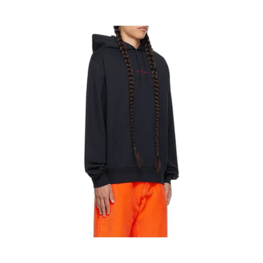 Marni Logo Printed Drawstring Hoodie