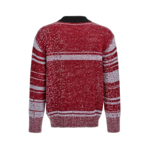 Marni Logo Intarsia Crewneck Jumper