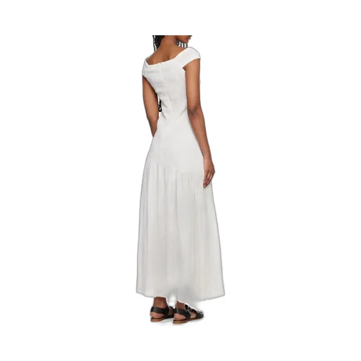 Pleated Skirt Dress