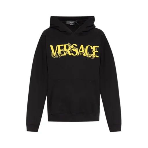 Versace Logo-Printed Hoodie