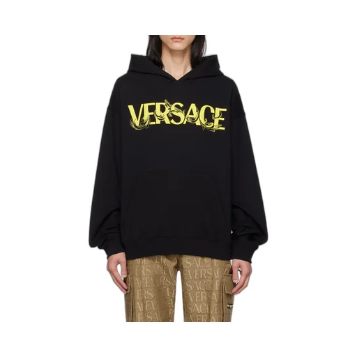 Versace Logo-Printed Hoodie