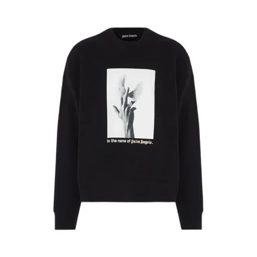 Palm Angels Photograph-Printed Crewneck Sweatshirt