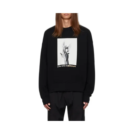 Palm Angels Photograph-Printed Crewneck Sweatshirt