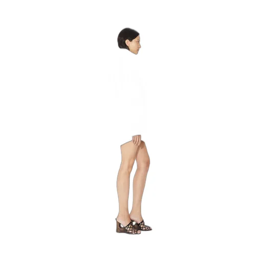 AlaÏA Long-Sleeved Poplin Shirt Dress
