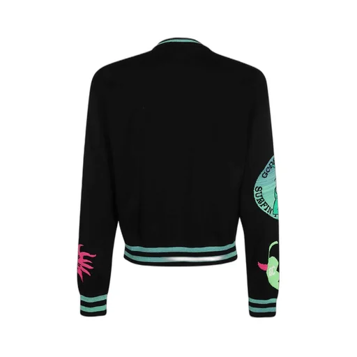 Alien-Graphic Crew-Neck Sweatshirt