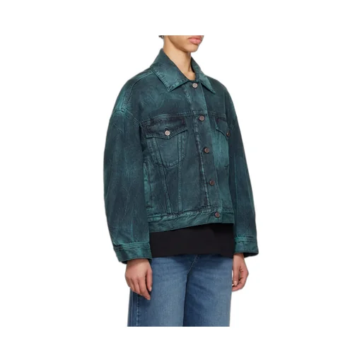 Stella Mccartney Tie-Dye Oversized Denim Jacket