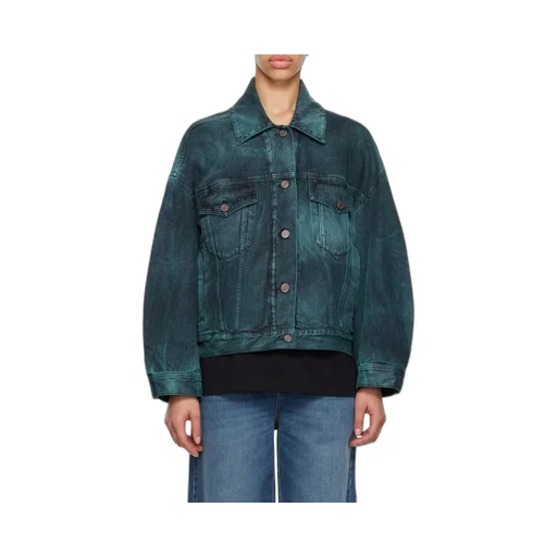 Stella Mccartney Tie-Dye Oversized Denim Jacket