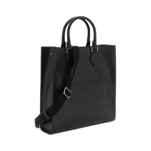 Dolce & Gabbana Logo Embossed Tote Bag