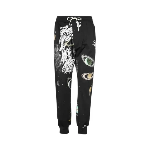 Graphic-Print Elasticated Track Pants