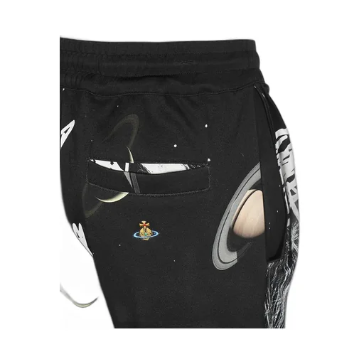 Graphic-Print Elasticated Track Pants