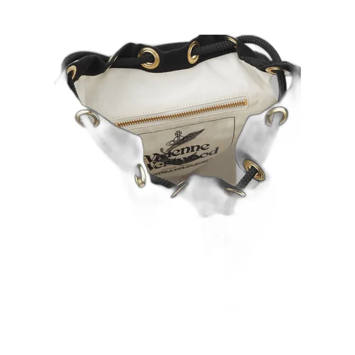 Vivienne Westwood Highland Logo-Plaque Foldover Top Backpack