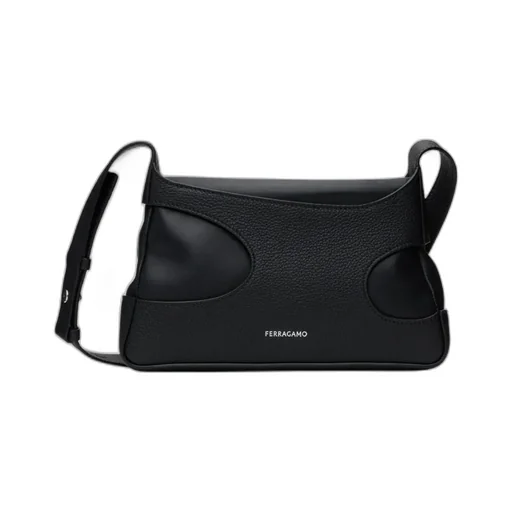 Hollowed-Out Shoulder Bag