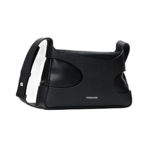 Hollowed-Out Shoulder Bag