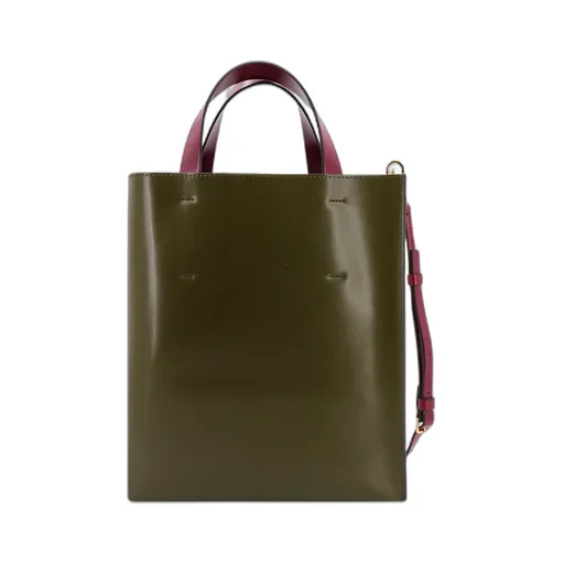 Museo Colour-Block Leather Tote