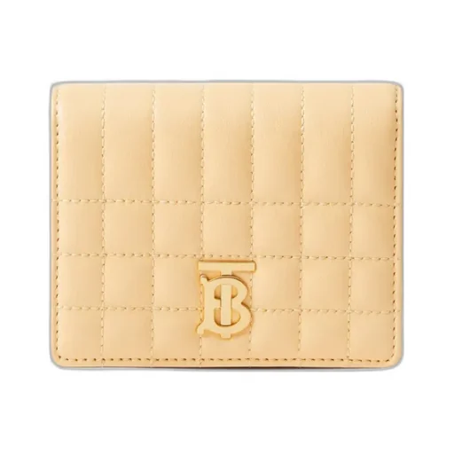 Burberry Lola Quilted Folded Wallet