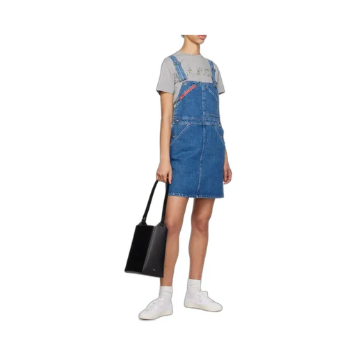 A.P.C. Logo Printed Virginie Shoulder Bag