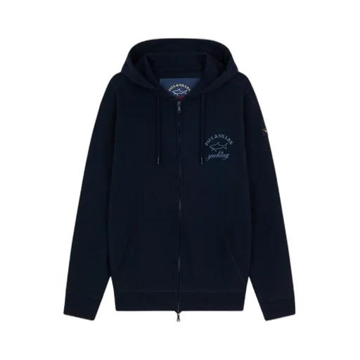 Contrast Logo Hoodie