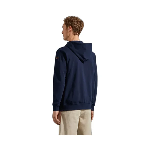 Contrast Logo Hoodie