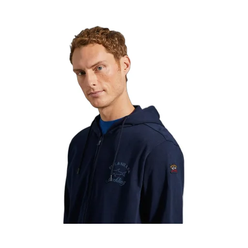 Contrast Logo Hoodie