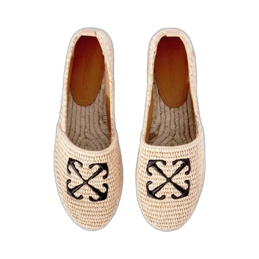 Off-White Arrow Slip-On Espadrilles