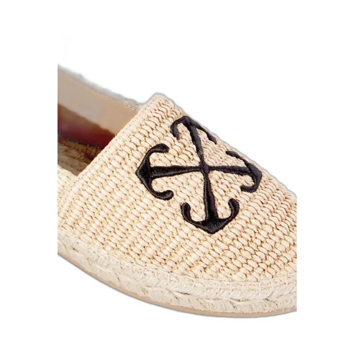 Off-White Arrow Slip-On Espadrilles