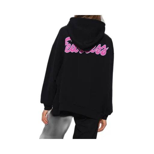 Versace Logo Printed Drawstring Hoodie