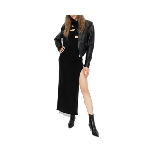 Spike Pointed-Toe Ankle Boots