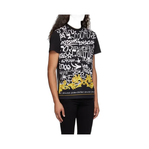 Versace Jeans Couture Graphic Printed Crewneck T-Shirt