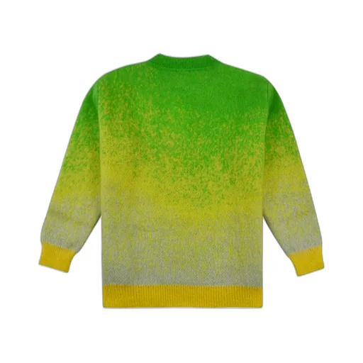 Fendi Kids Logo Embroidered Crewneck Jumper