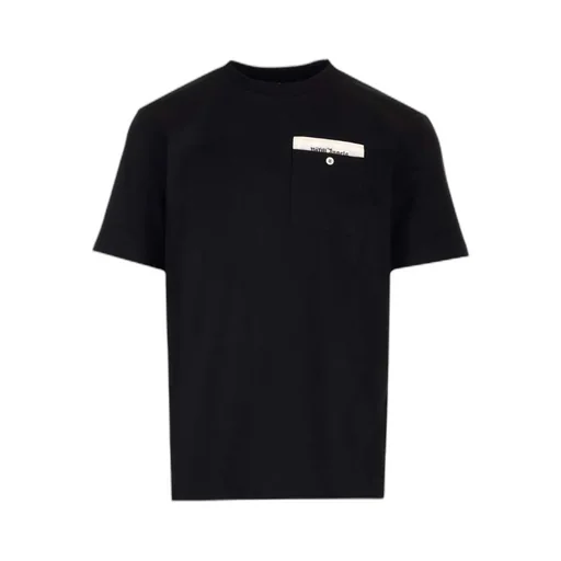 Palm Angels Logo Printed Crewneck T-Shirt