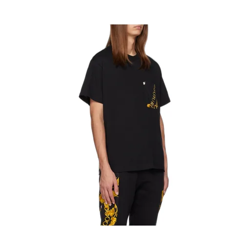 Versace Jeans Couture Baroque-Pattern Crewneck T-Shirt