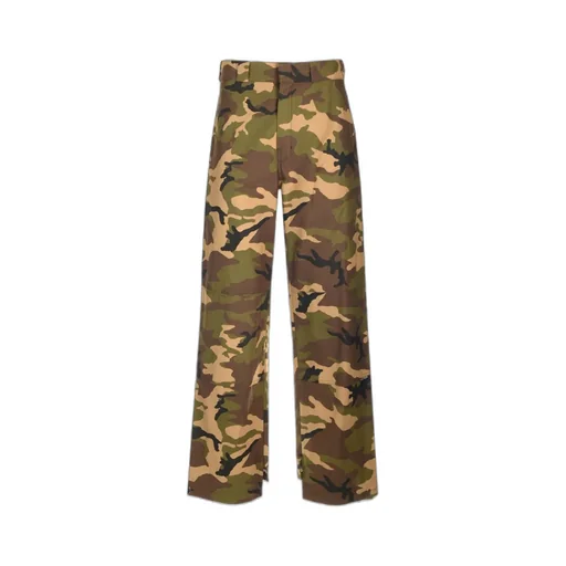 Palm Angels Camouflage Printed Pants