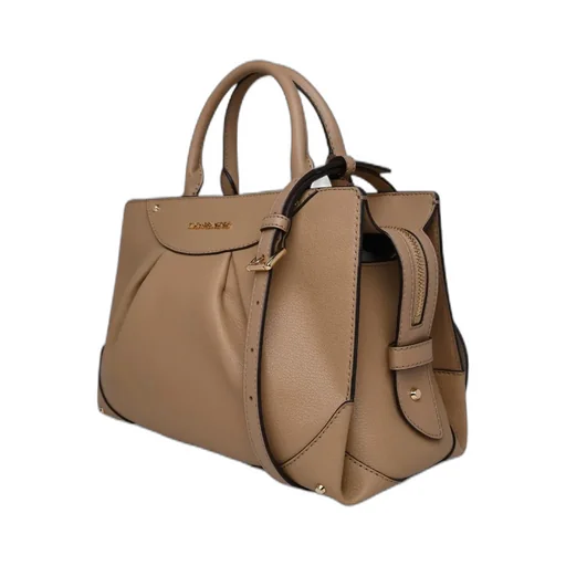 Medium Enzo Leather Shoulder Bag