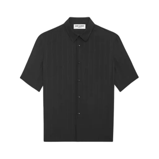 Saint Laurent Buttoned Short-Sleeved Shirt
