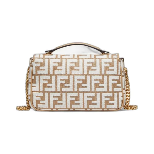 Fendi Baguette Chain Midi Shoulder Bag