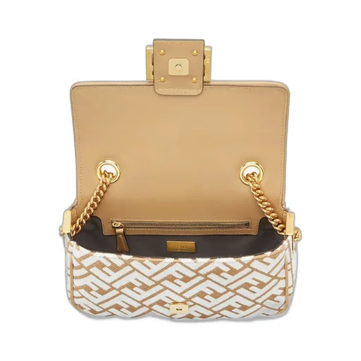 Fendi Baguette Chain Midi Shoulder Bag