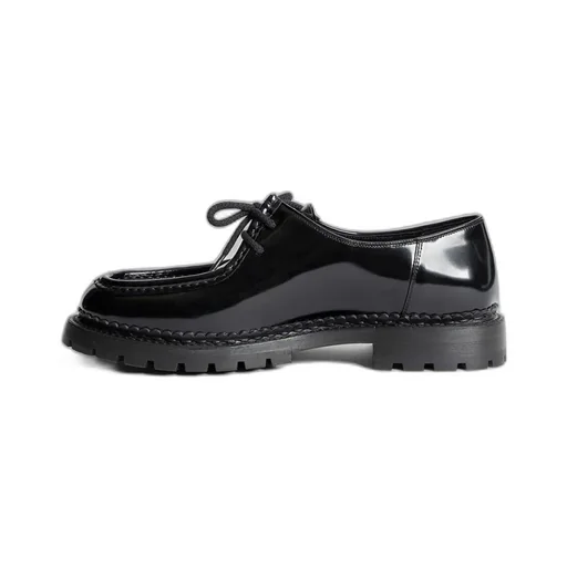 Saint Laurent Malo Slip-On Lace-Up Shoes