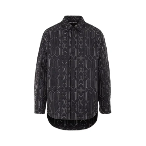 Palm Angels Monogram Long-Sleeved Shirt