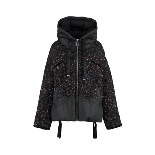 Long-Sleeved Down Jacket