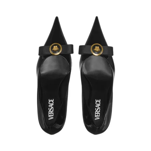 Versace Gianni Pointed Toe Pumps