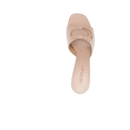 Pop Paperclip 100M Leather Mules