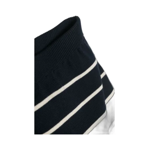 Striped Knit Two-Piece Set