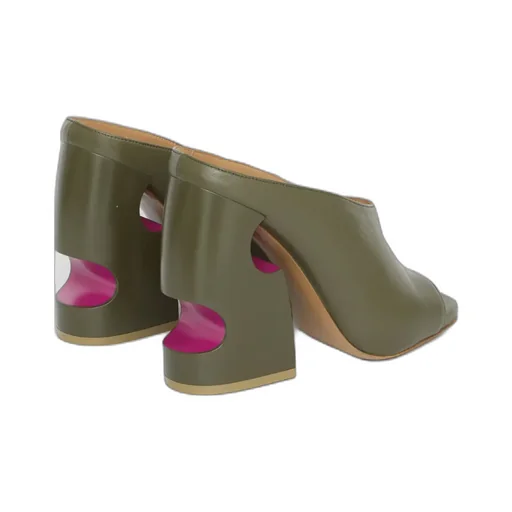 Off-White Pop Meteor Open Toe Mules