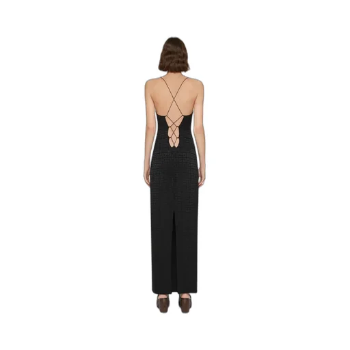 Givenchy 4G Jacquard Spaghetti Dress