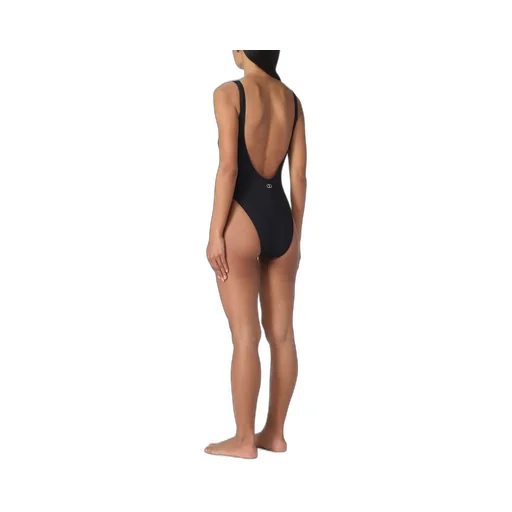 Twinset Side-Straps U-Neck One Piece Swimsuit