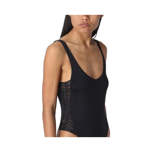 Twinset Side-Straps U-Neck One Piece Swimsuit