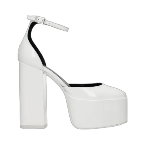 Paris Texas Round Toe Platform Pumps