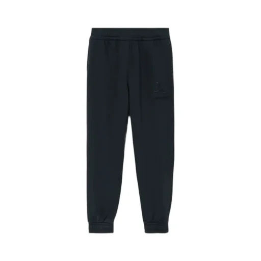 Burberry Ekd-Embroidered Straight-Leg Track Pants