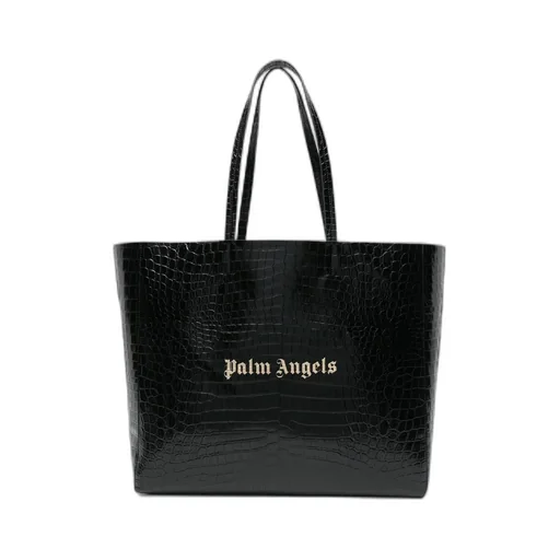 Palm Angels Logo Printed Large Tote Bag